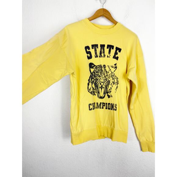 Urban Outfitters Cherryfield Vintage Varsity State Champion Crew Neck Sweatshirt - Picture 12 of 14